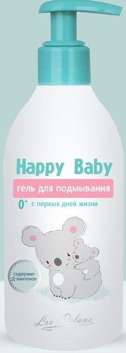 Liv Delano Happy Baby для подмывания с первых дней жизни 300 г