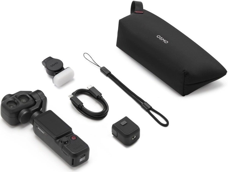 Экшен-камера DJI Osmo Pocket 4P Standard Combo (черный)
