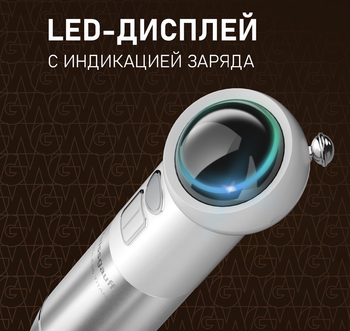Погружной блендер Weissgauff WHB 341 PTW CordLess Titan