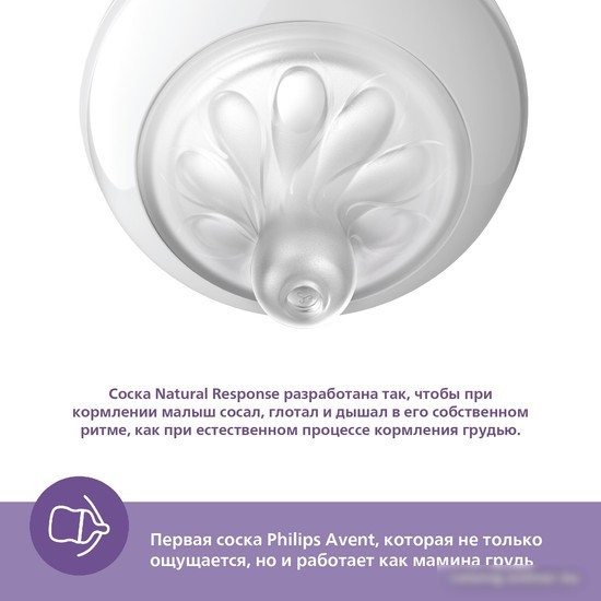 Бутылочка для кормления Philips Avent Natural Response SCY903/01 (260 мл)