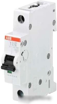 Выключатель автоматический ABB S 201 1P С 63А 6кА 1M 2CDS251001R0634 Выключатель автоматический ABB S 201 1P С 63А 6кА 1M 2CDS251001R0634
