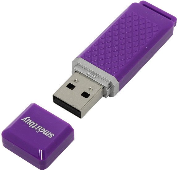 USB Flash Smart Buy Quartz Violet 4GB [SB4GBQZ-V]
