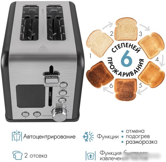 Тостер Tuarex TK-6003