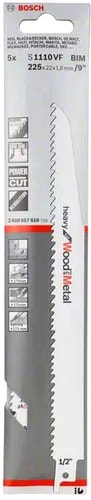 Набор оснастки Bosch 2608657610 (5 предметов)