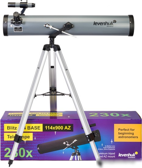 Телескоп Levenhuk Blitz 114 Base