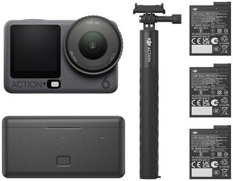 Экшен-камера DJI Osmo Action 6 Adventure Combo