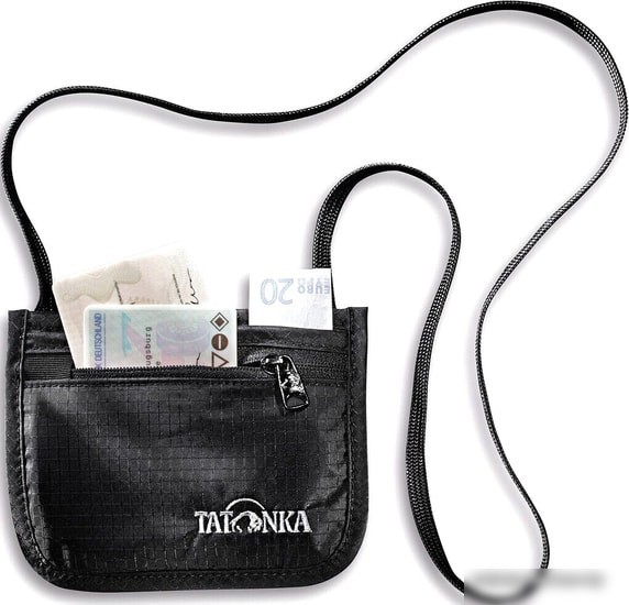 Кошелек на шею Tatonka Skin ID Pocket (черный)