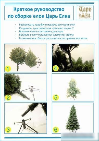Ель Царь Елка Русская красавица 1.5 м
