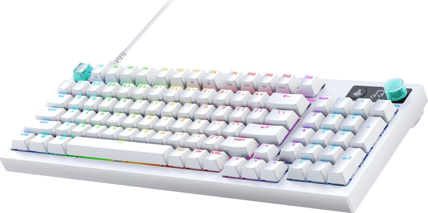 Клавиатура Logitech G316 X 8K 920-013700 (белый, с гравировкой)