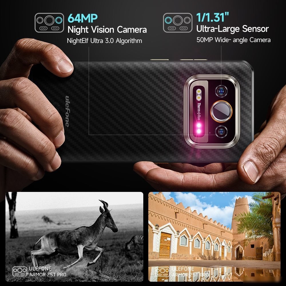 Телефон Ulefone Armor 25T 6GB/256GB (черный)