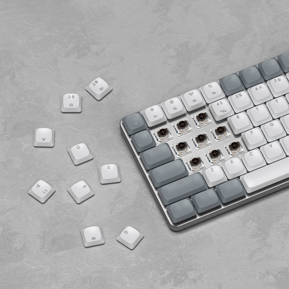 Клавиатура Satechi SM1 Slim (светло-серый)