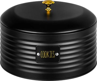Емкость Elan Gallery Cookies 240485 (черный металл)