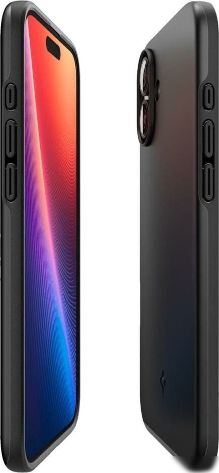 Чехол для телефона Spigen Thin Fit Mag Magsafe для iPhone 16 Plus Black