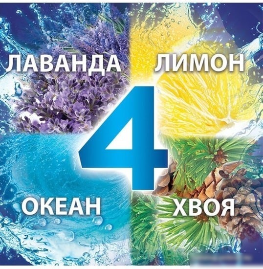 Средство для унитаза Bref Сила-Актив Океанский бриз 50 г