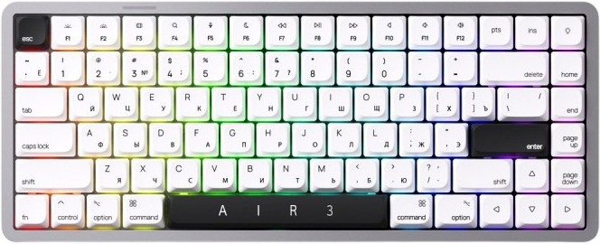 Клавиатура xGhost Air 3 (белый, Kailh Drift)