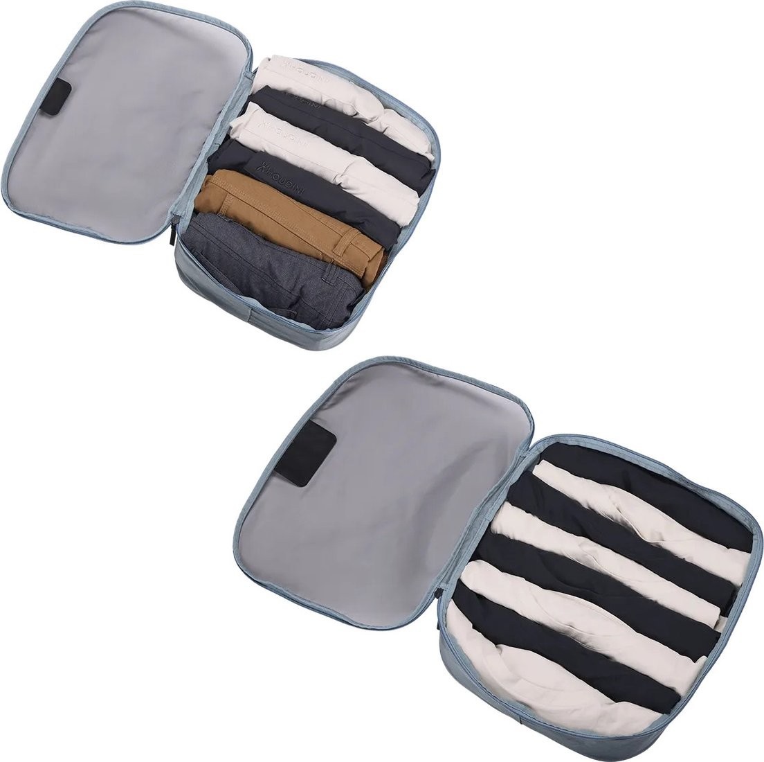 Органайзер Thule Packing Cube 2*M+2*L с сеткой 3205580 TPCS205POND/W (белый/голубой)