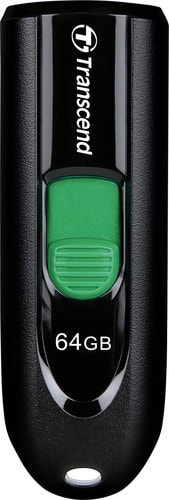 USB Flash Transcend JetFlash 790C 64GB (черный/зеленый)