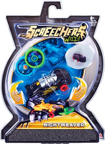 Трансформер Screechers Wild Машинка-трансформер Найтвивер л1