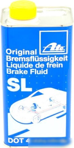 Тормозная жидкость ATE Brake Fluid SL DOT4 1л