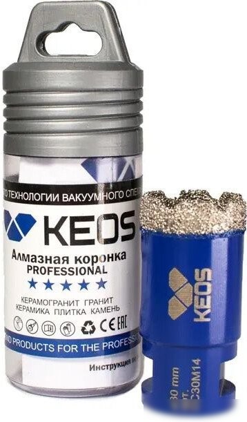 Коронка KEOS Pro 30мм DC30M14