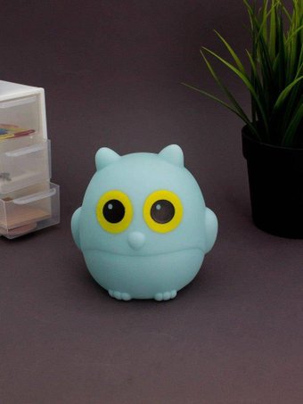 Ночник ILikeGift Little owl 149-009-03 (голубой)