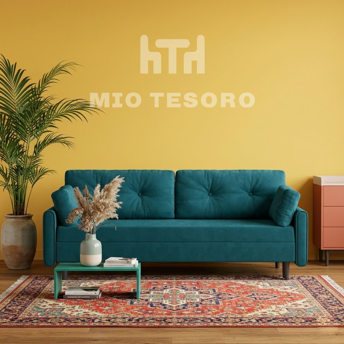 Диван Mio Tesoro Оливер SB3 (Ultra Atlantic)