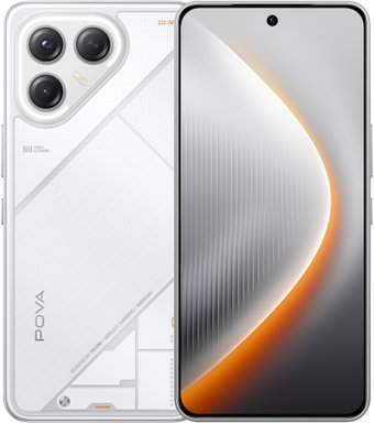 Телефон Tecno Pova 7 Ultra 5G LJ9 12GB/256GB (белый)