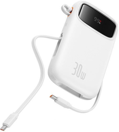 Внешний аккумулятор Baseus QPow 2 Power Bank 20000mAh (белый)