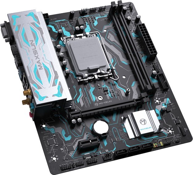 Материнская плата Maxsun B760M Gaming WiFi Gank
