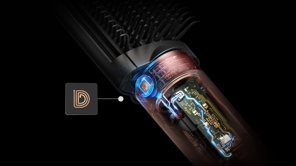 Фен-стайлер Dyson Airwrap Co-anda2x HS09 Straight+Wavy (с переходником на евровилку, керамический розовый/розовое золото)