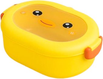 Ланч-бокс ILikeGift Chick transparent 6386 (yellow)