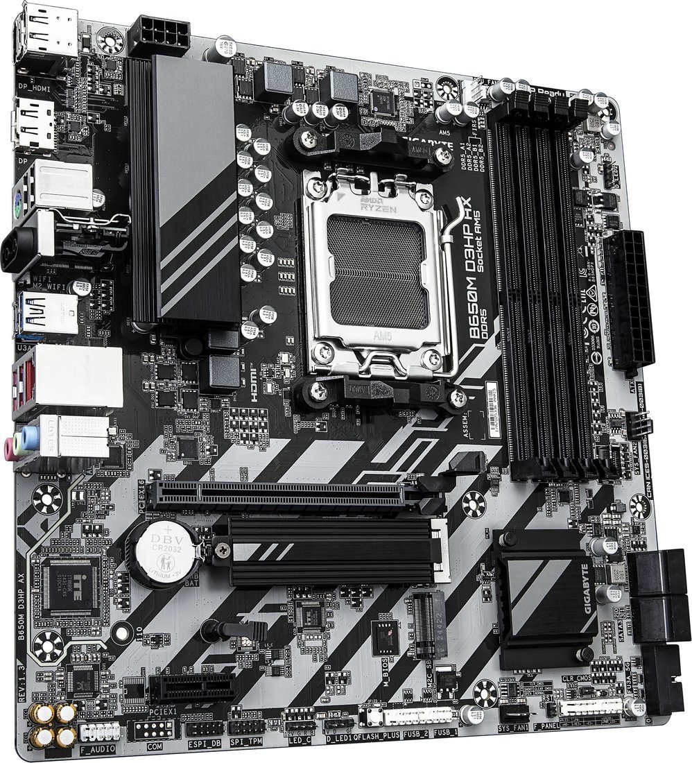 Материнская плата Gigabyte B650M D3HP AX (rev. 1.3)