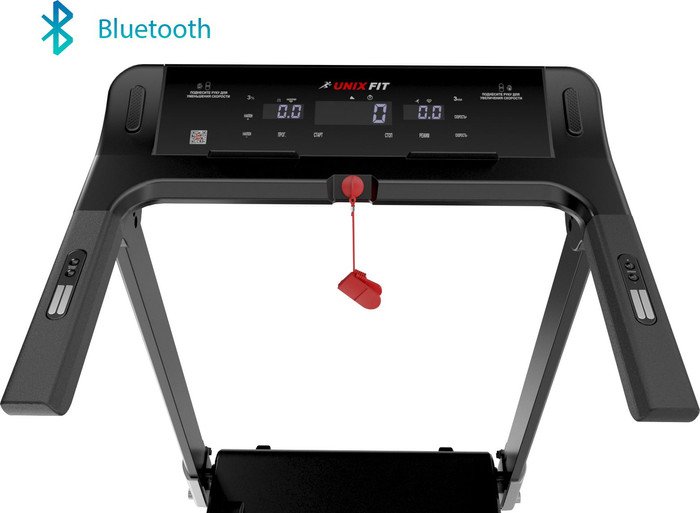 Электрическая беговая дорожка Unixfit Hi-tech F2 Plus (dark storm)