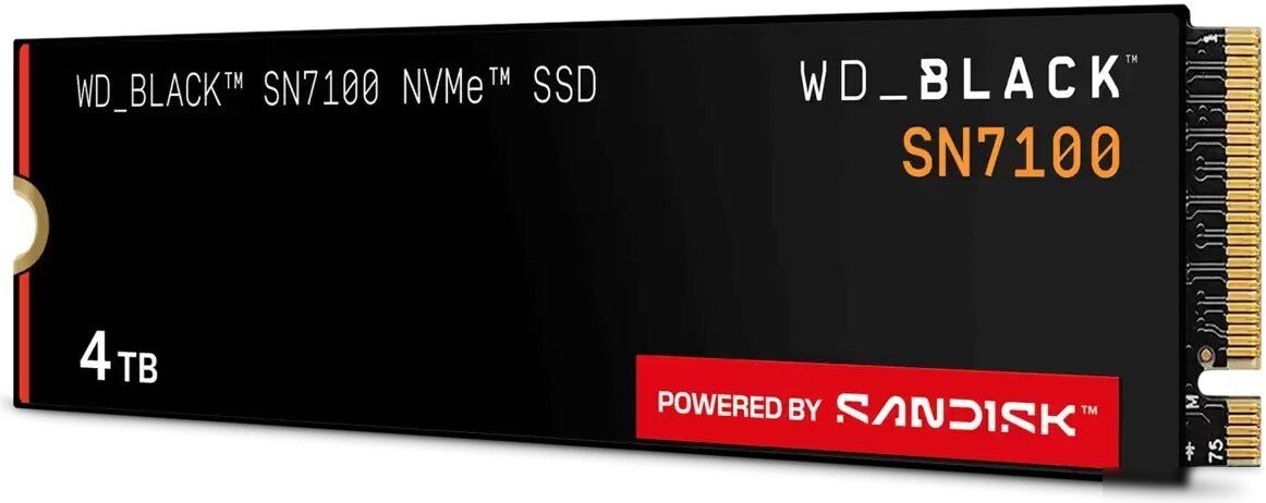 SSD WD Black SN7100 4TB WDS400T4X0E