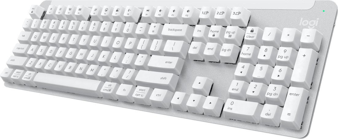Клавиатура Logitech Signature K865 920-011893 (белый, с гарвировкой)