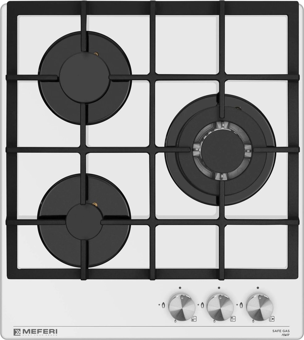 Варочная панель Meferi MGH453WH Glass Power