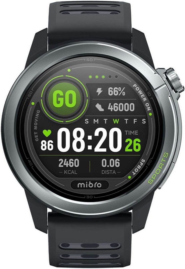 Умные часы Mibro GS Active 2 (темно-серый)