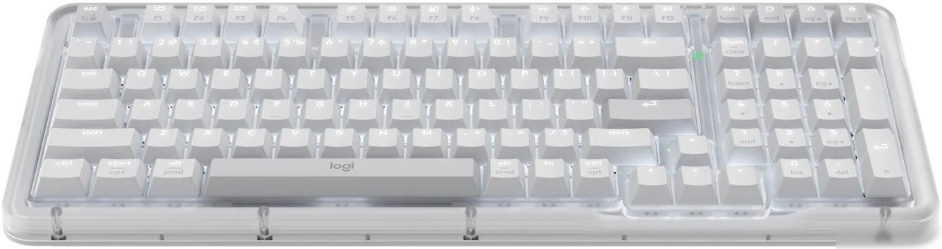 Клавиатура Logitech Alto Keys K98M 920-013041 (белый/серый, нет кириллицы)