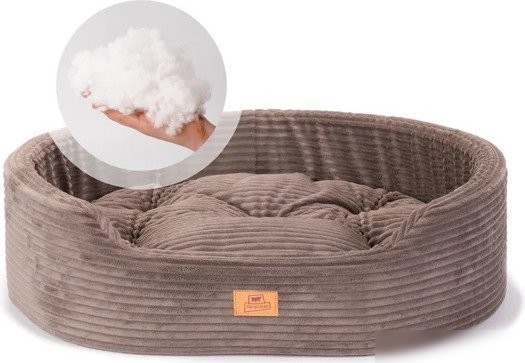 Лежак Ferplast Dandy Corduroy 80 83878021 (коричневый)