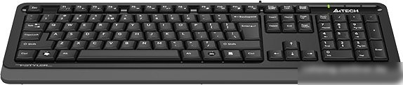 Клавиатура A4Tech Fstyler FKS10 (черный/серый)