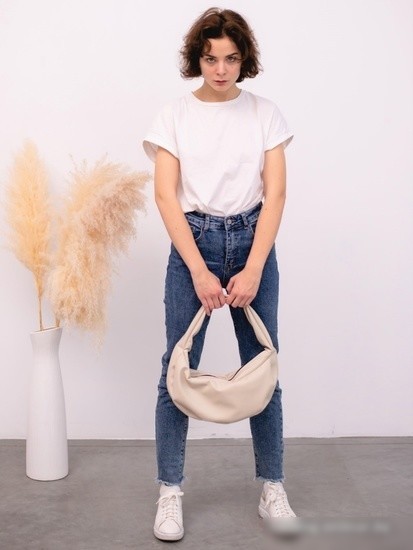 Сумка MT.style Hobo (бежевый)