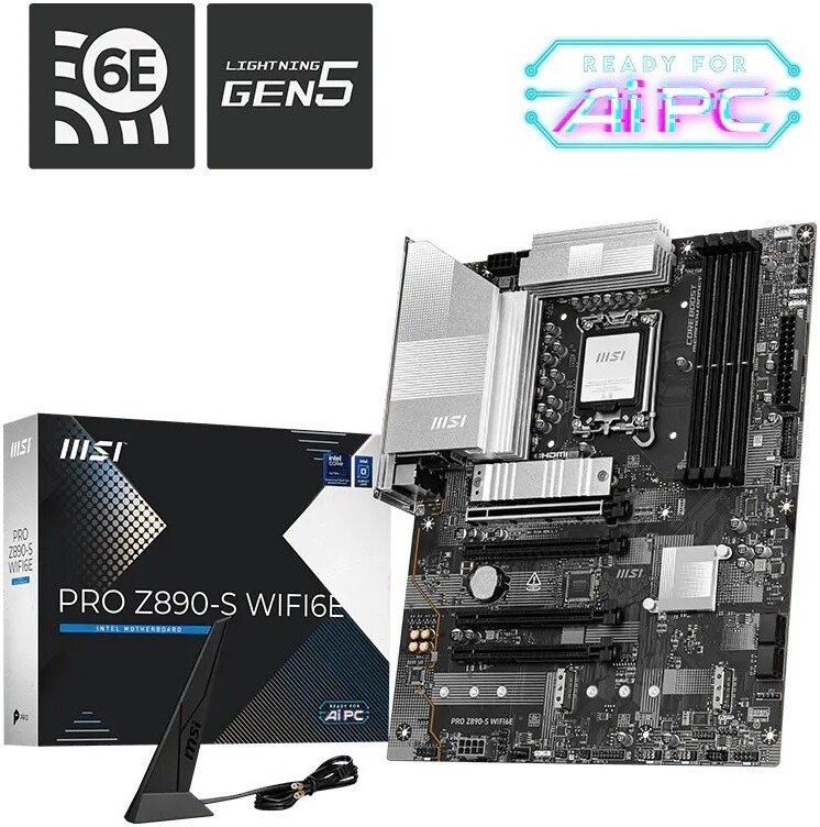 Материнская плата MSI Pro Z890-S WiFi6E