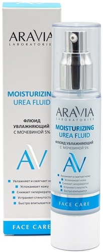 Aravia Крем Laboratories 5% Moisturising Urea Fluid 50 мл
