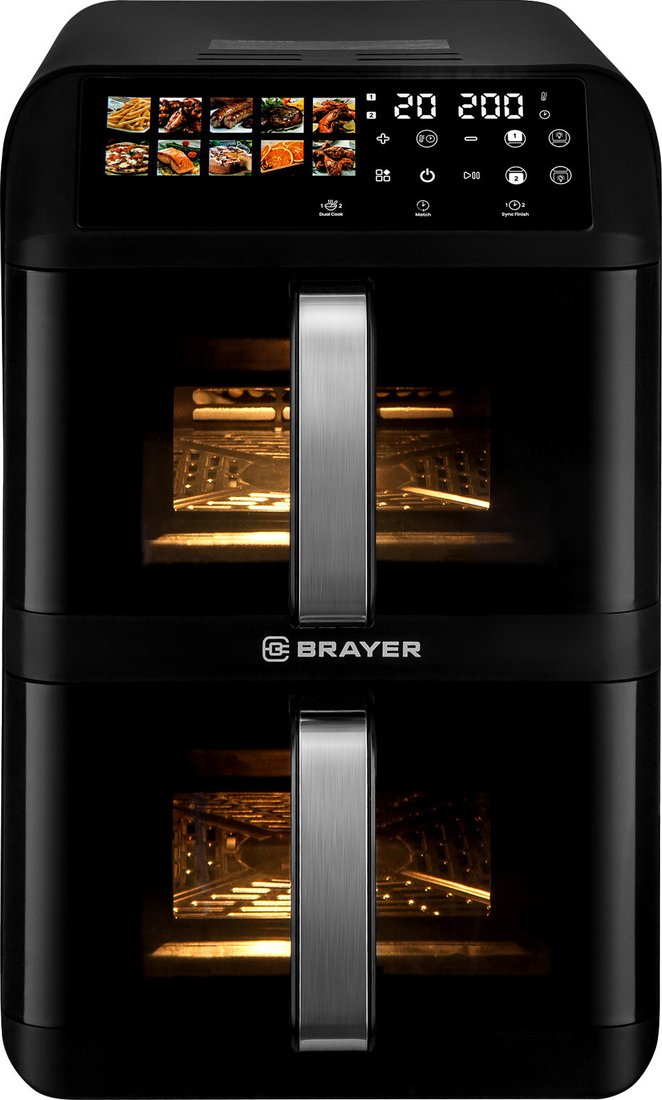Аэрогриль (аэрофритюрница) Brayer BR2047BK