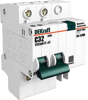 Дифференциальный автомат Schneider Electric DEKraft 15009DEK