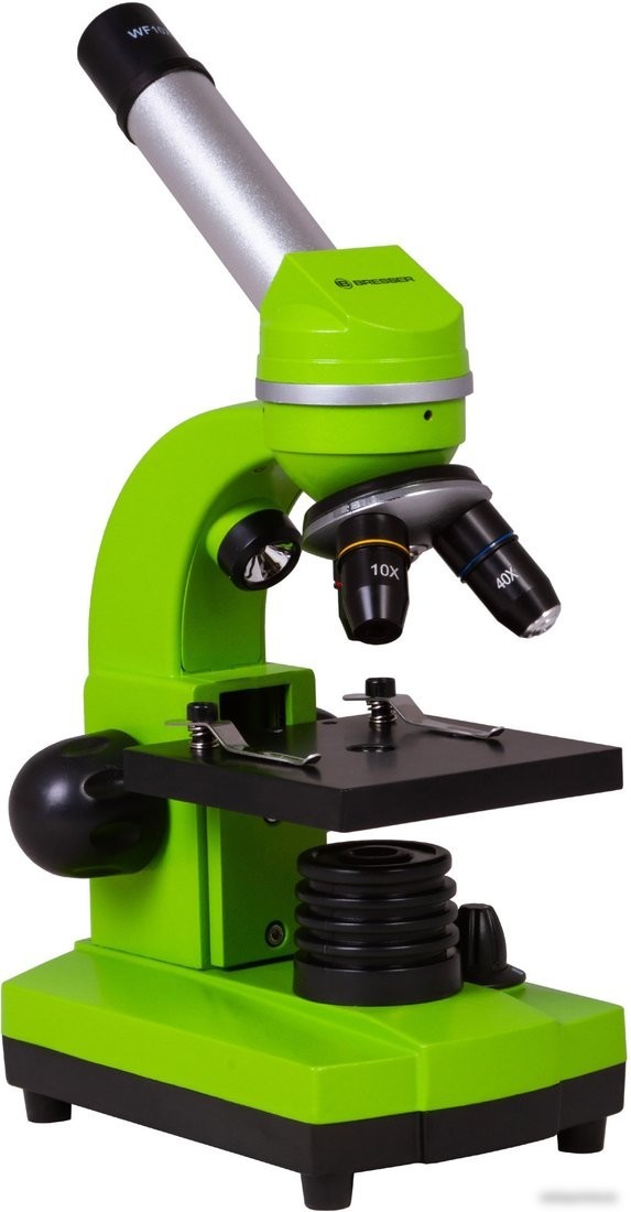 Детский микроскоп Bresser Junior Biolux SEL 40–1600x 74319 (зеленый)