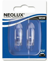 Галогенная лампа Neolux W5W Standart 2шт [N501-02B]