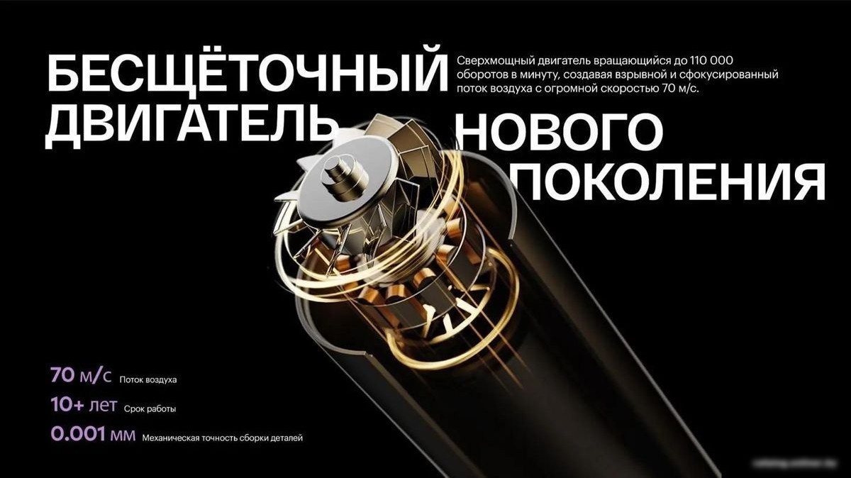 Фен Itel IHD-73 (серый)
