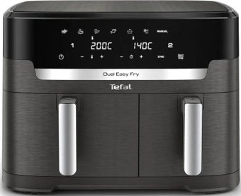 Аэрофритюрница Tefal Dual Easy Fry EY942HE0