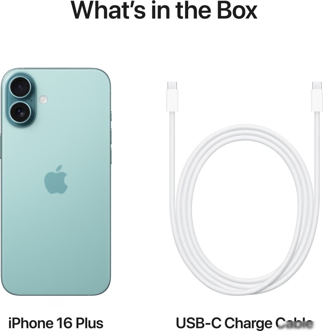 Телефон Apple iPhone 16 Plus 512GB (бирюзовый)